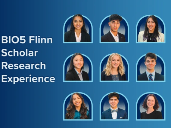 Bio5 Flinn Scholar Thumbnail with Headshots