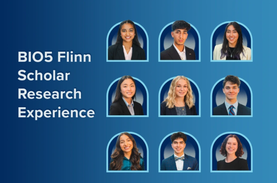 Bio5 Flinn Scholar Thumbnail with Headshots