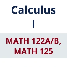 Calculus I