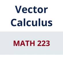 Vector Calculus