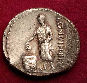 Roman citizen casts vote -- 60 BC